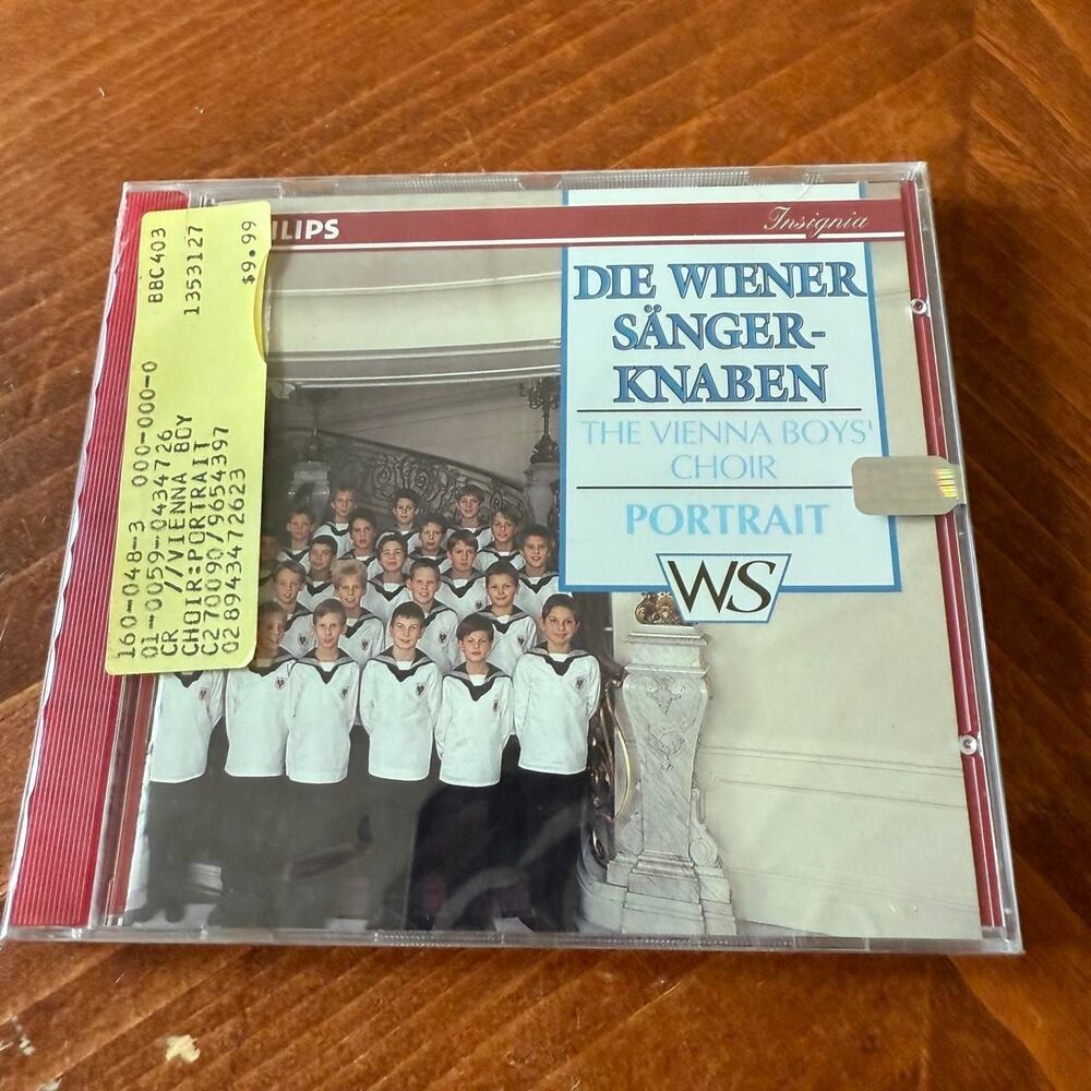 Philips CD Red Die Wiener Sangerknaben Portrait Sealed Choral Vocal Media
